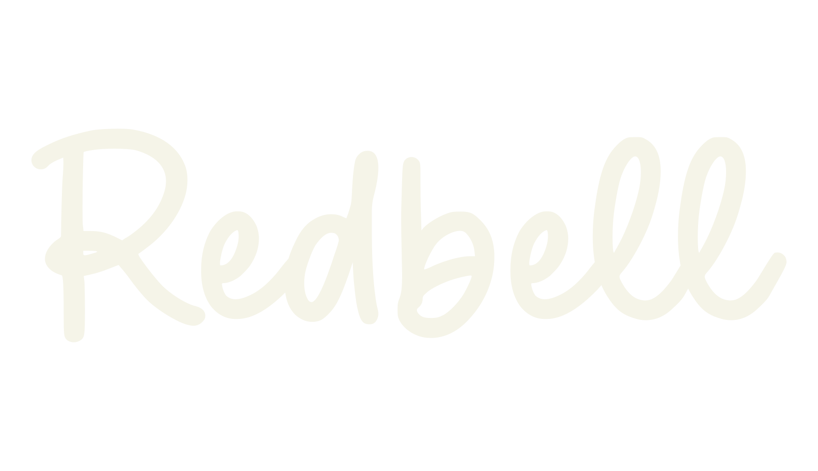 Redbell, monoline font preview