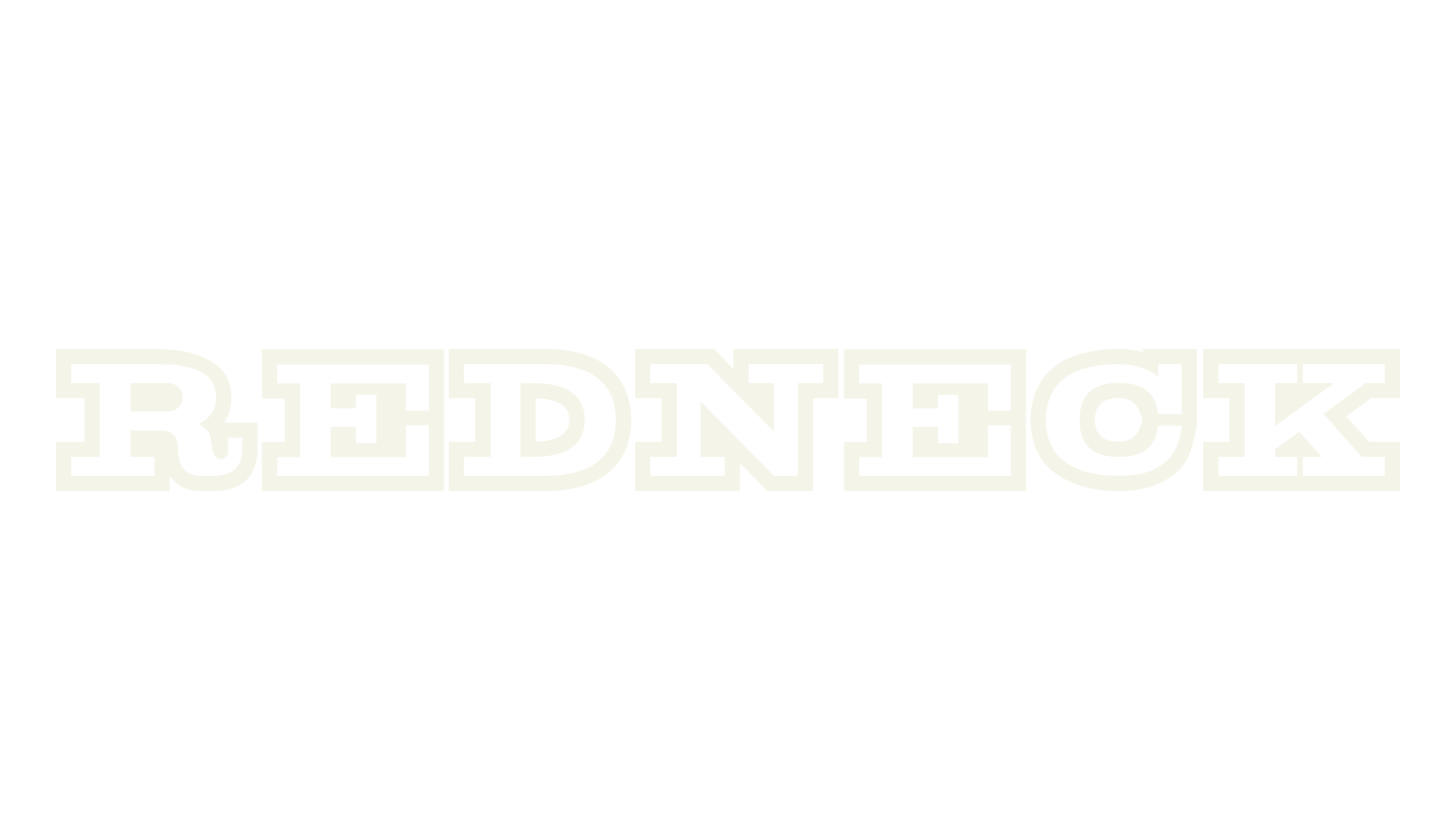 Redneck, retro font preview