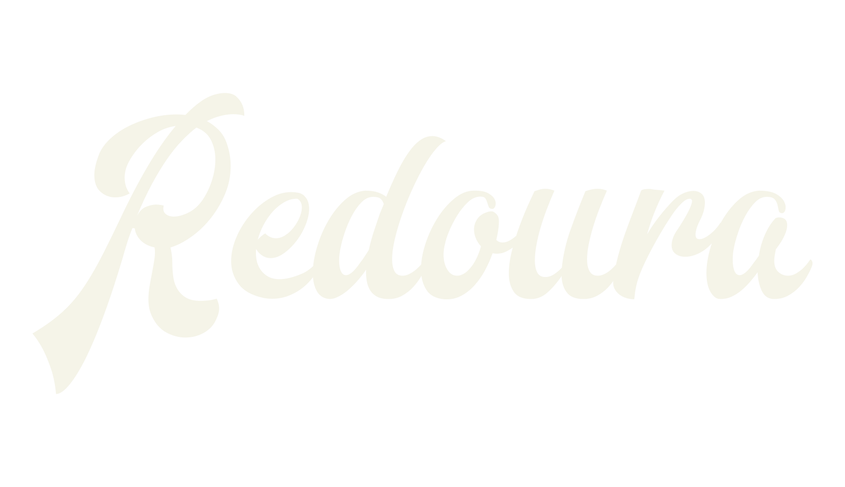 Redoura, fashion script font preview