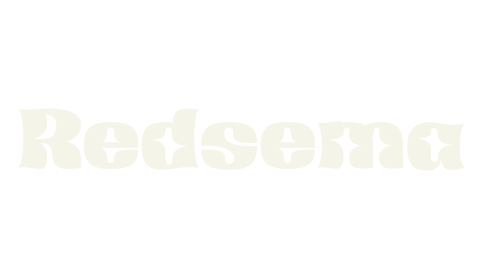 Redsema, groovy font preview