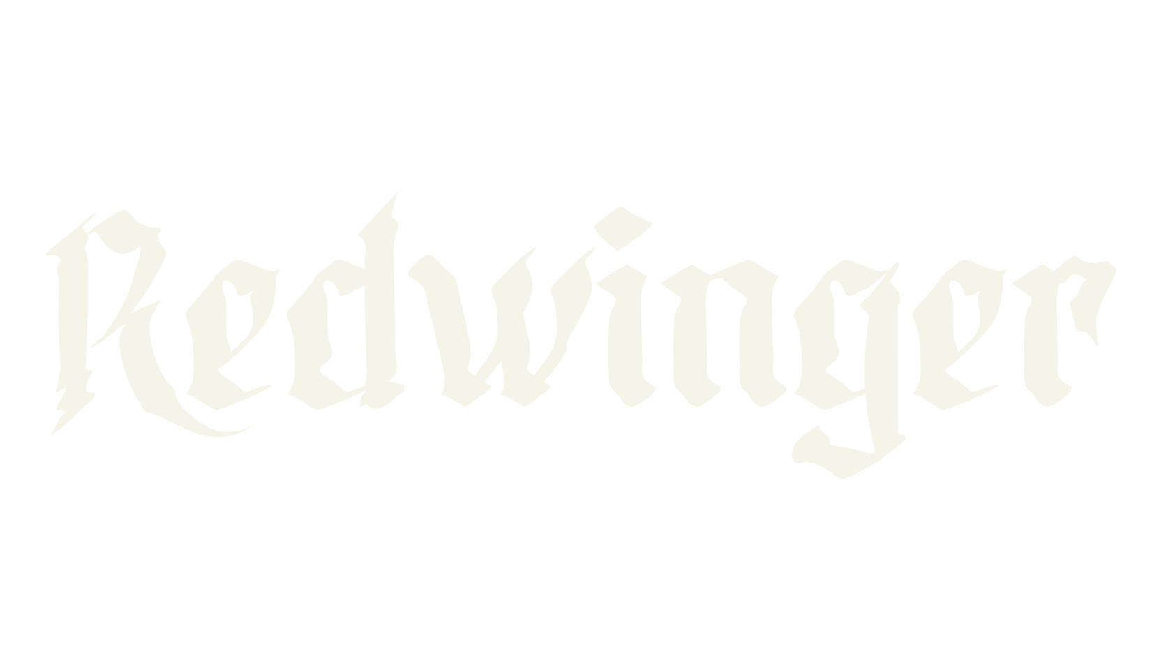 Redwinger, display market font preview