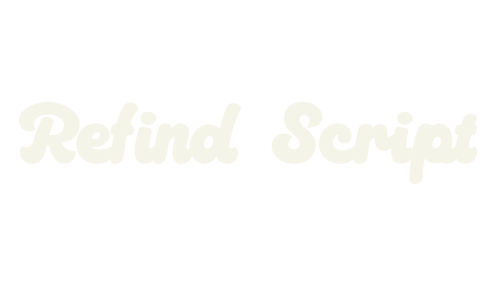Refind Script, thick font preview
