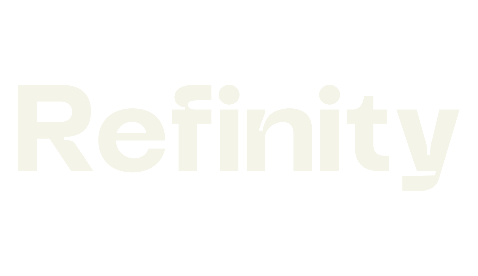 Refinity, logo font preview