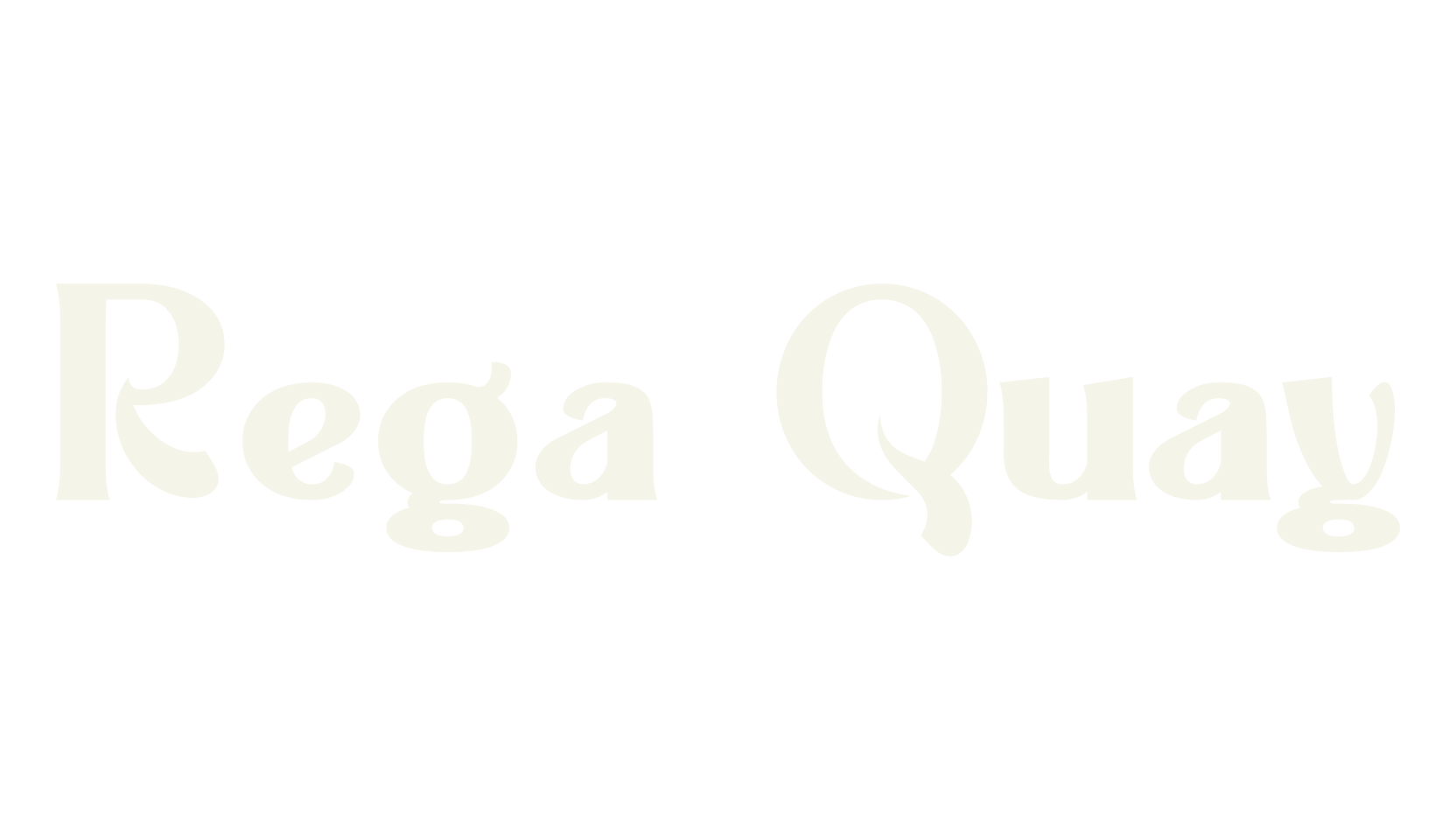 Rega Quay, cool font preview