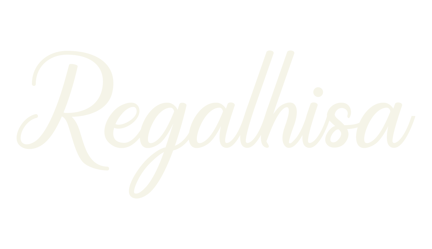 Regalhisa, stylish font preview