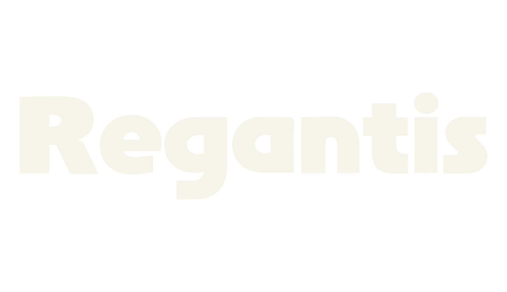 Regantis, bold font preview
