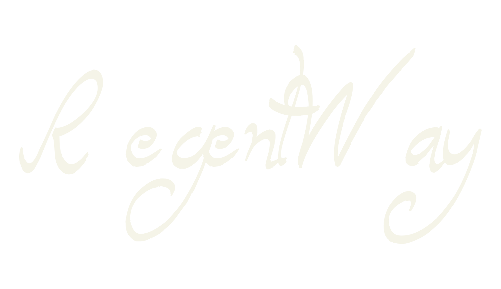 Regent Way, fashion script font preview