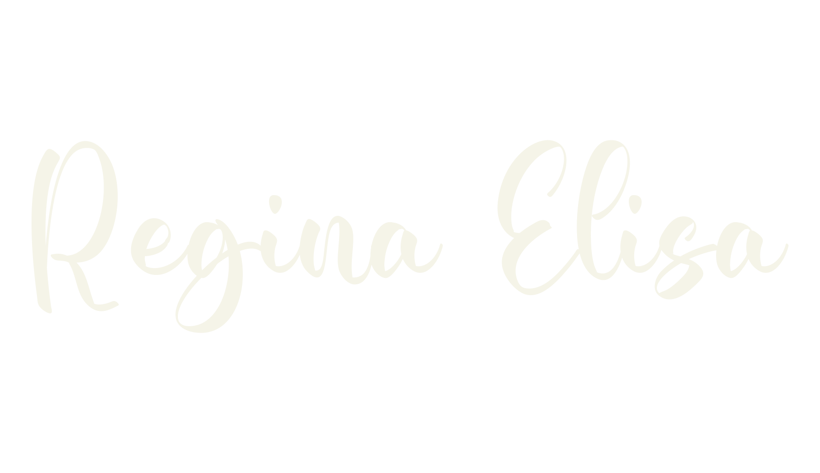 Regina Elisa, calligraphy font preview