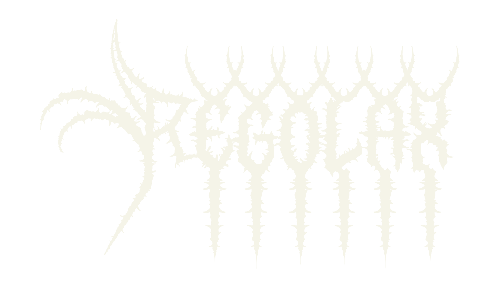 Regolax, metal font preview
