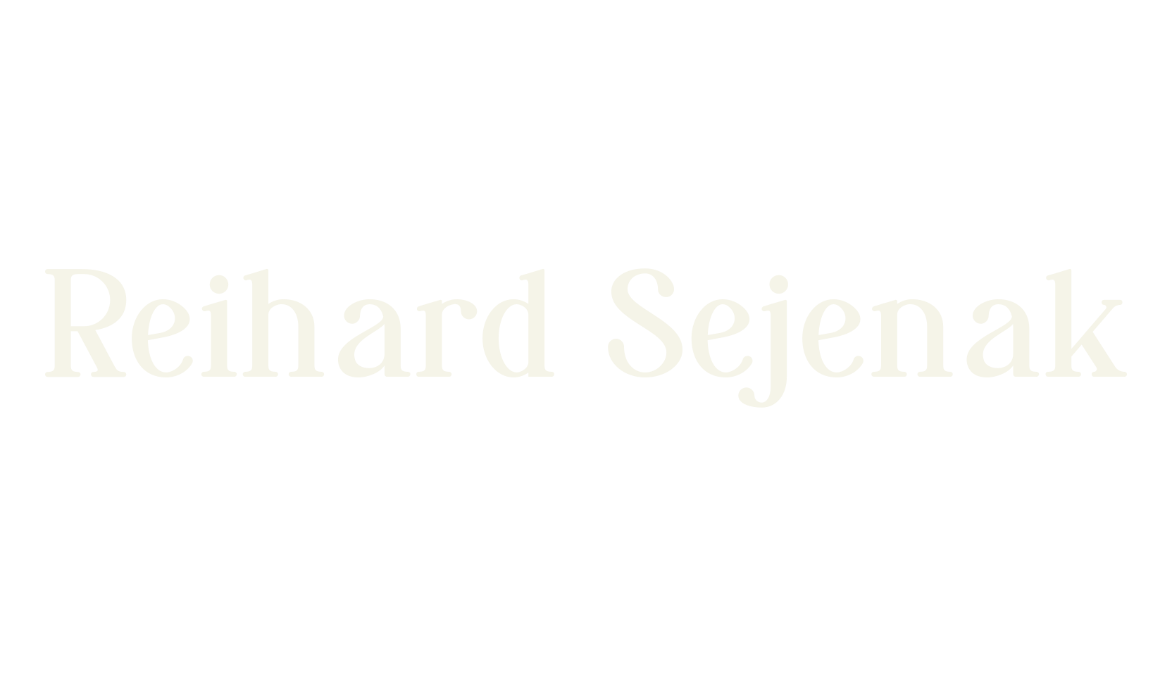 Reihard Sejenak, serif font preview