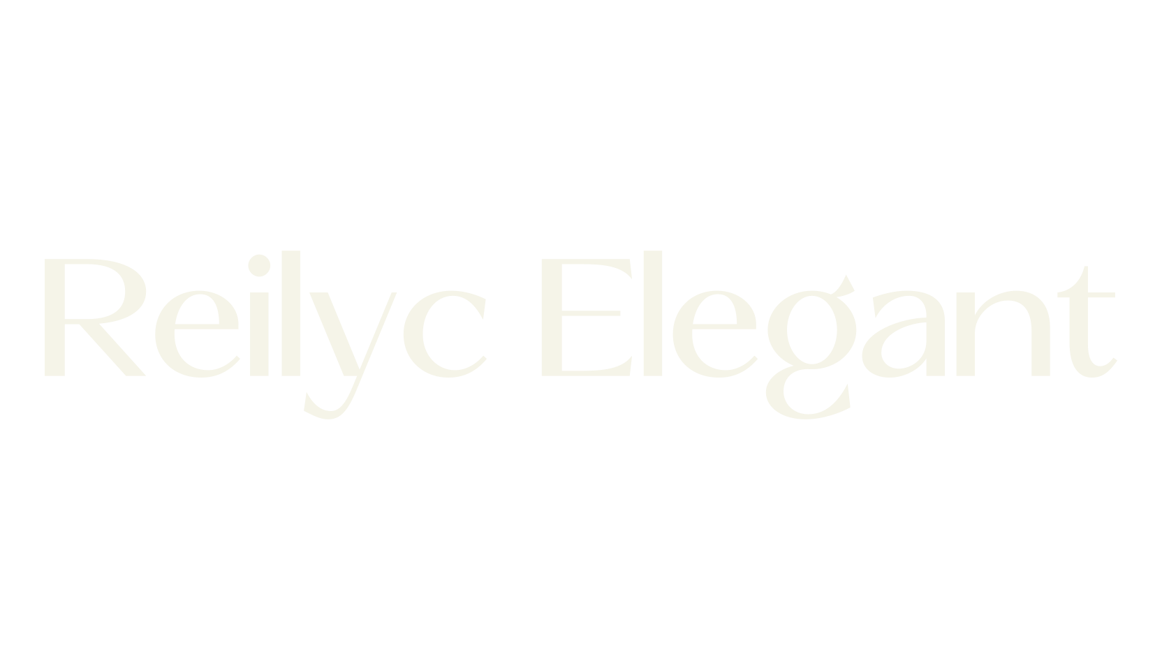 Reilyc Elegant, cool font preview
