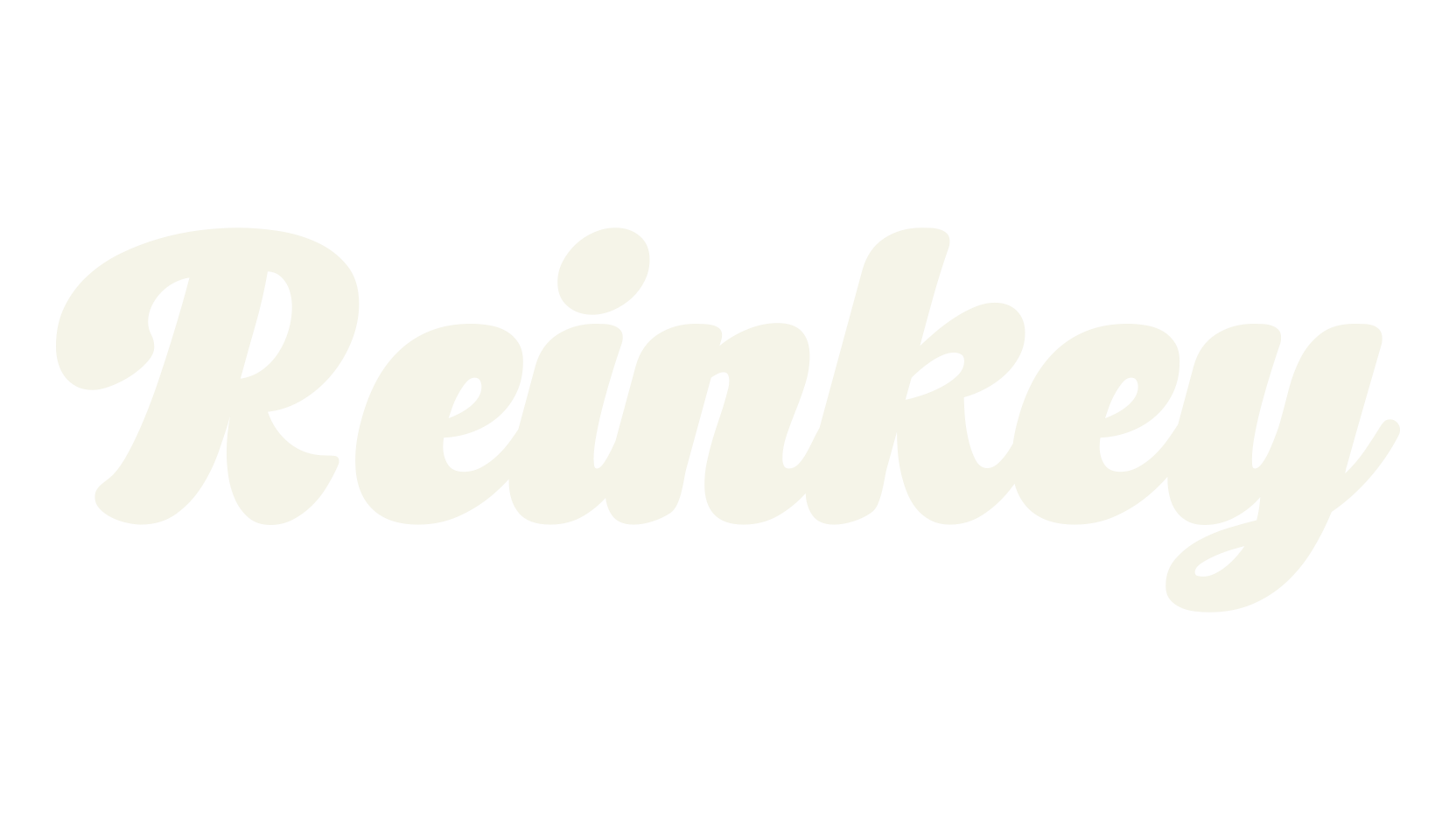 Reinkey, alphabet font preview