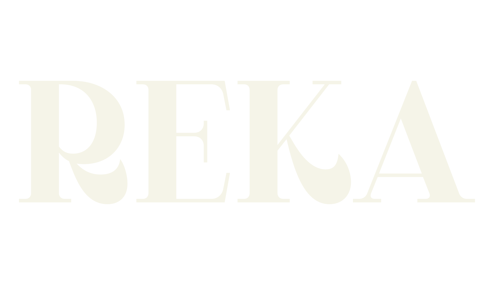 REKA, serif font preview