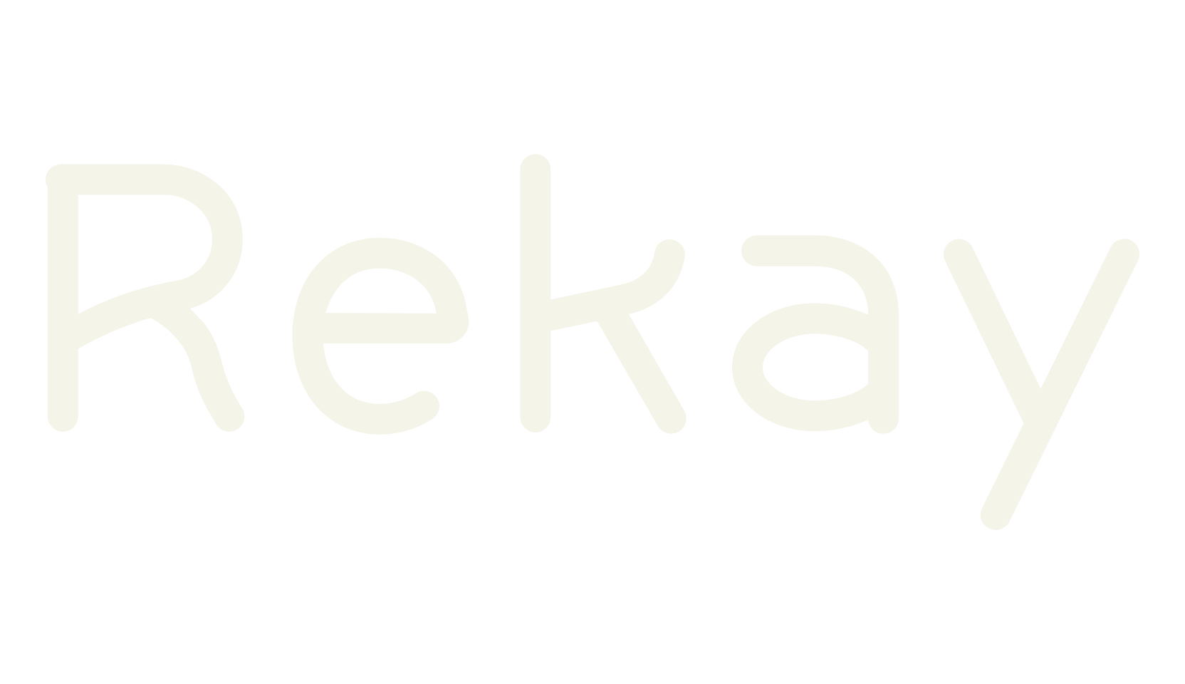Rekay, sans serif font preview