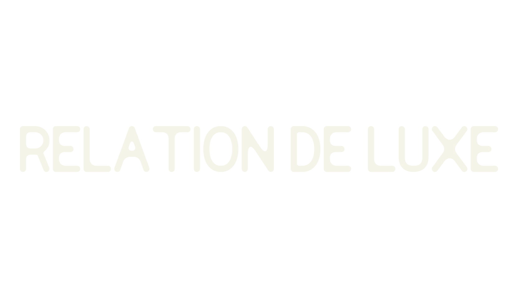 Relation De Luxe, retro font preview