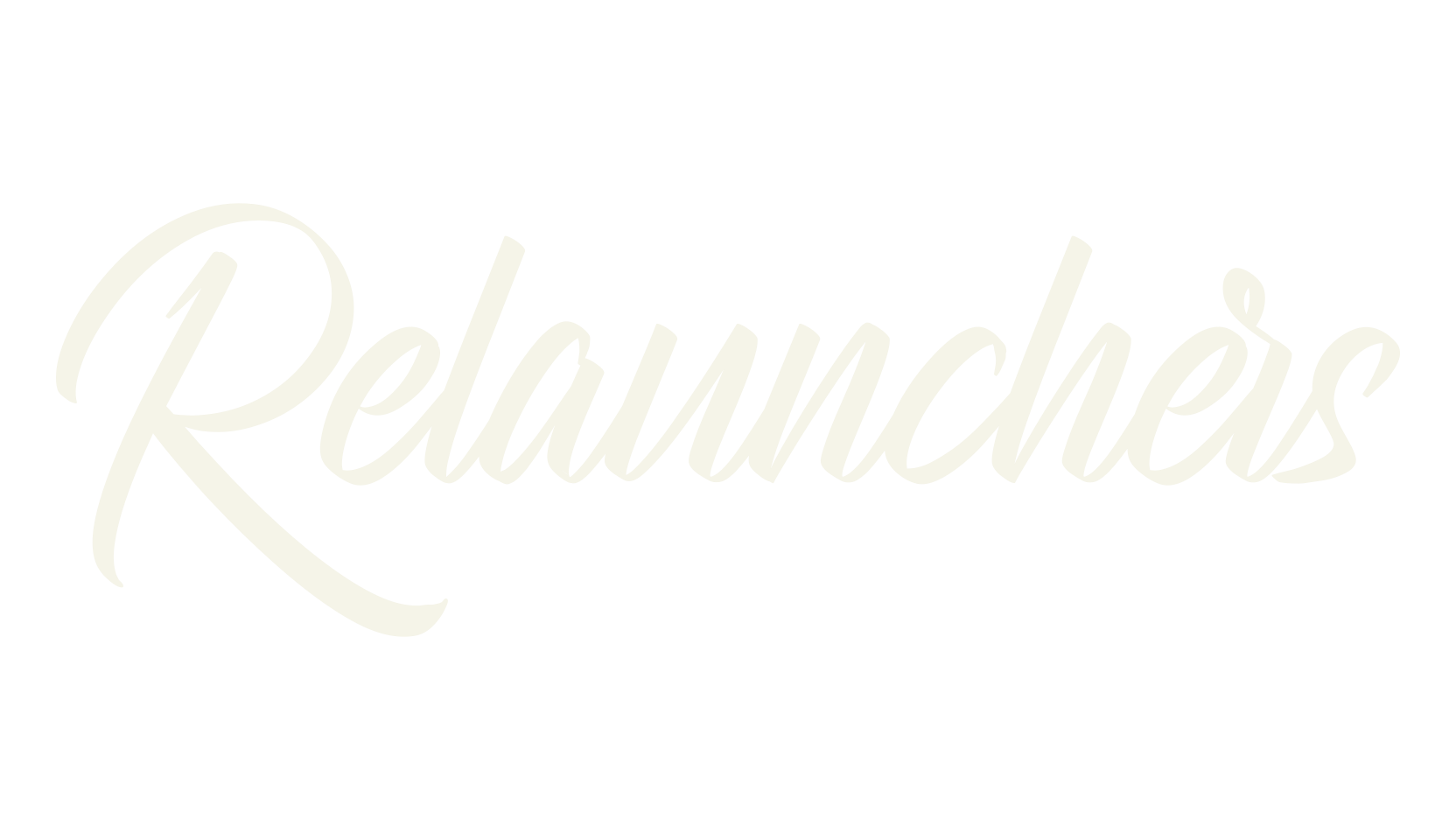 Relaunchers, calligraphy font preview