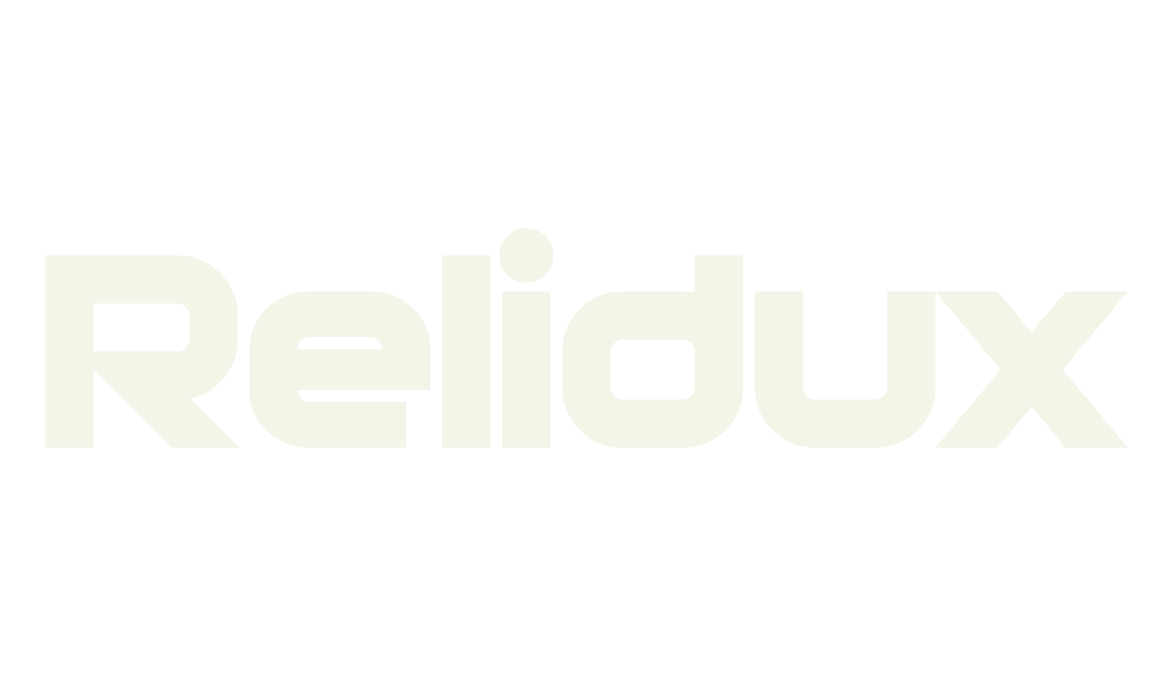 Relidux, space font preview