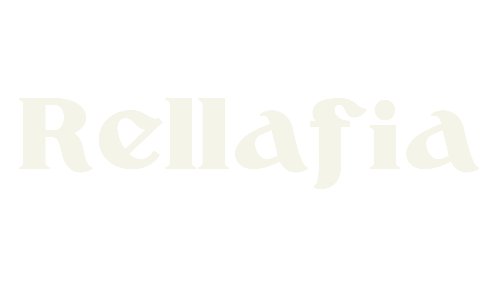 Rellafia, serif font preview