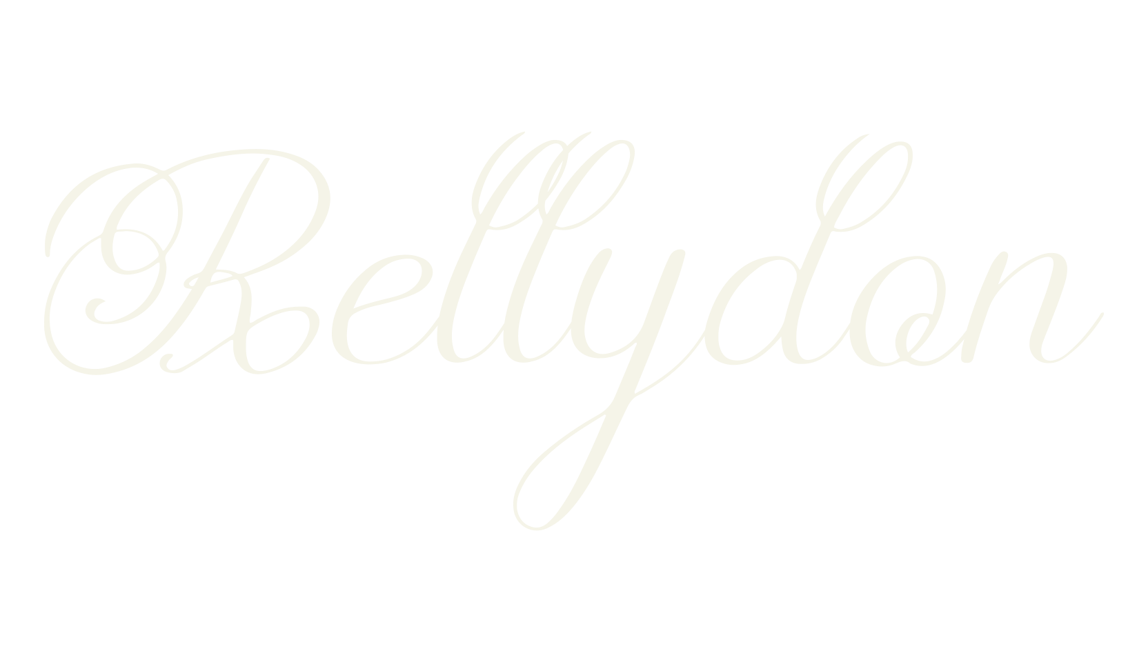 Rellydon, calligraphy font preview
