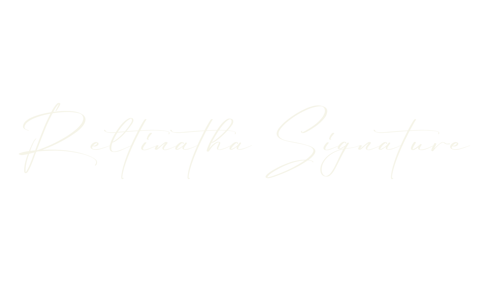 Reltinatha Signature, script font preview