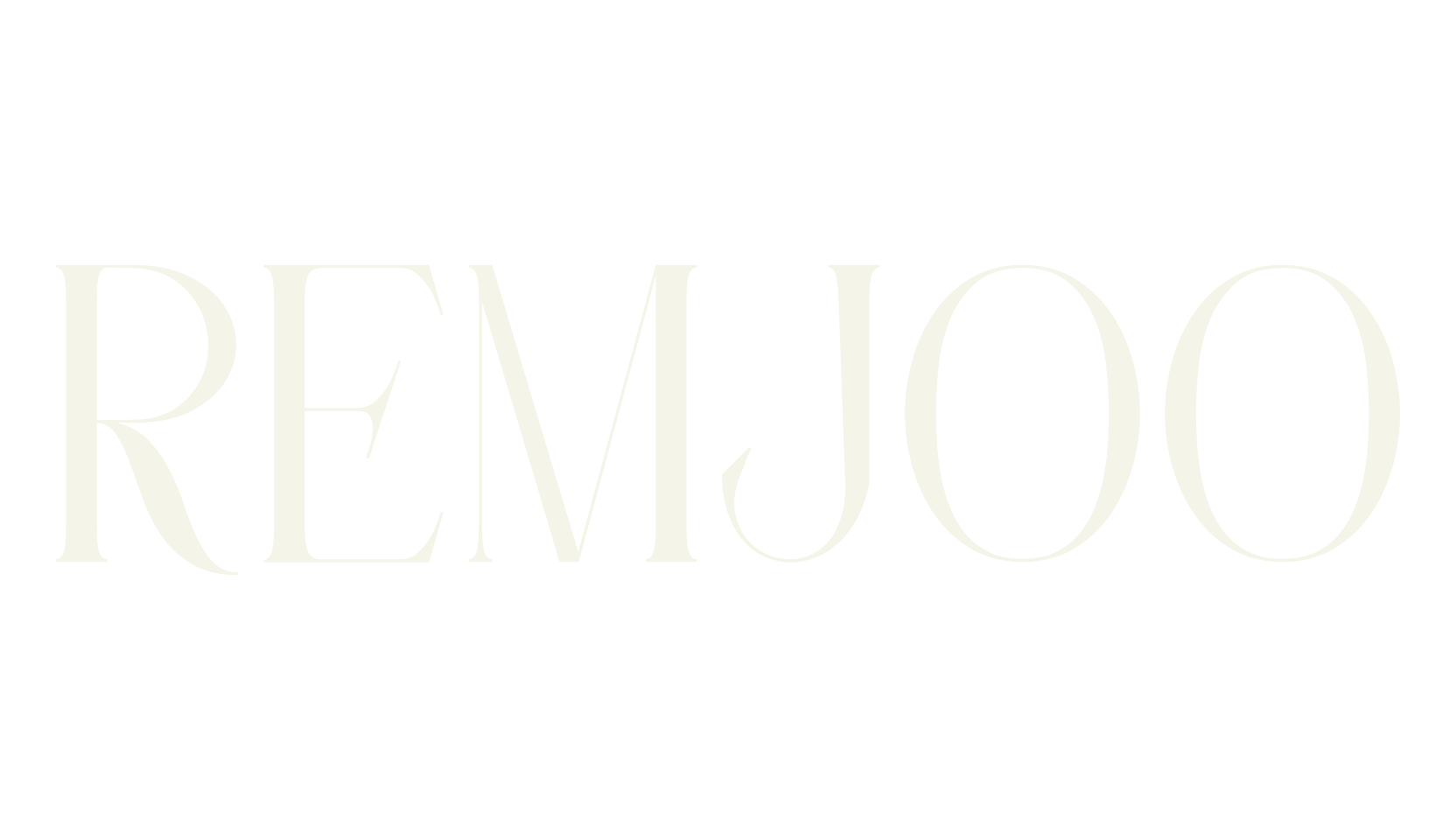 Remjoo, modern font preview