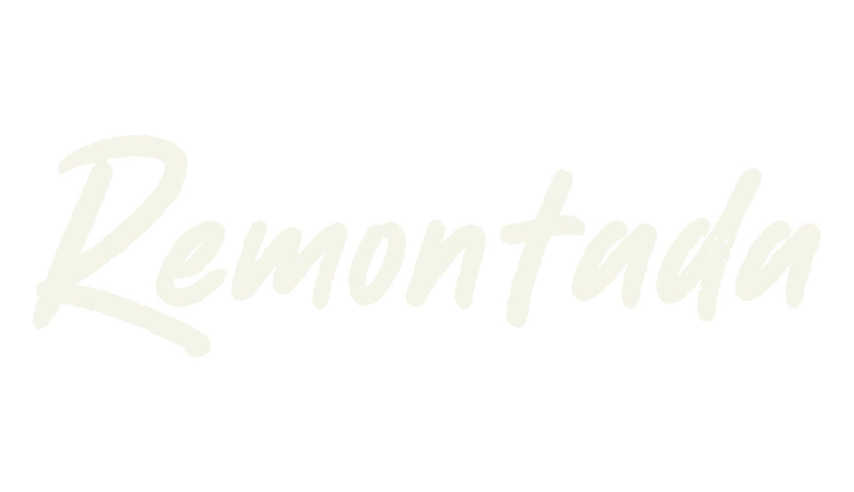 Remontada, brush font preview