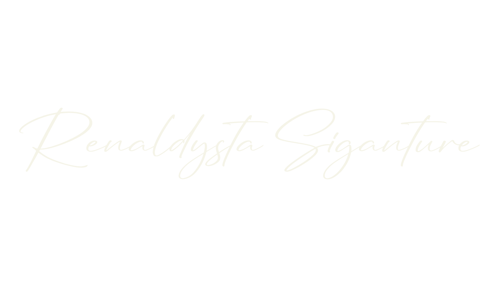 Renaldysta Siganture, script font preview