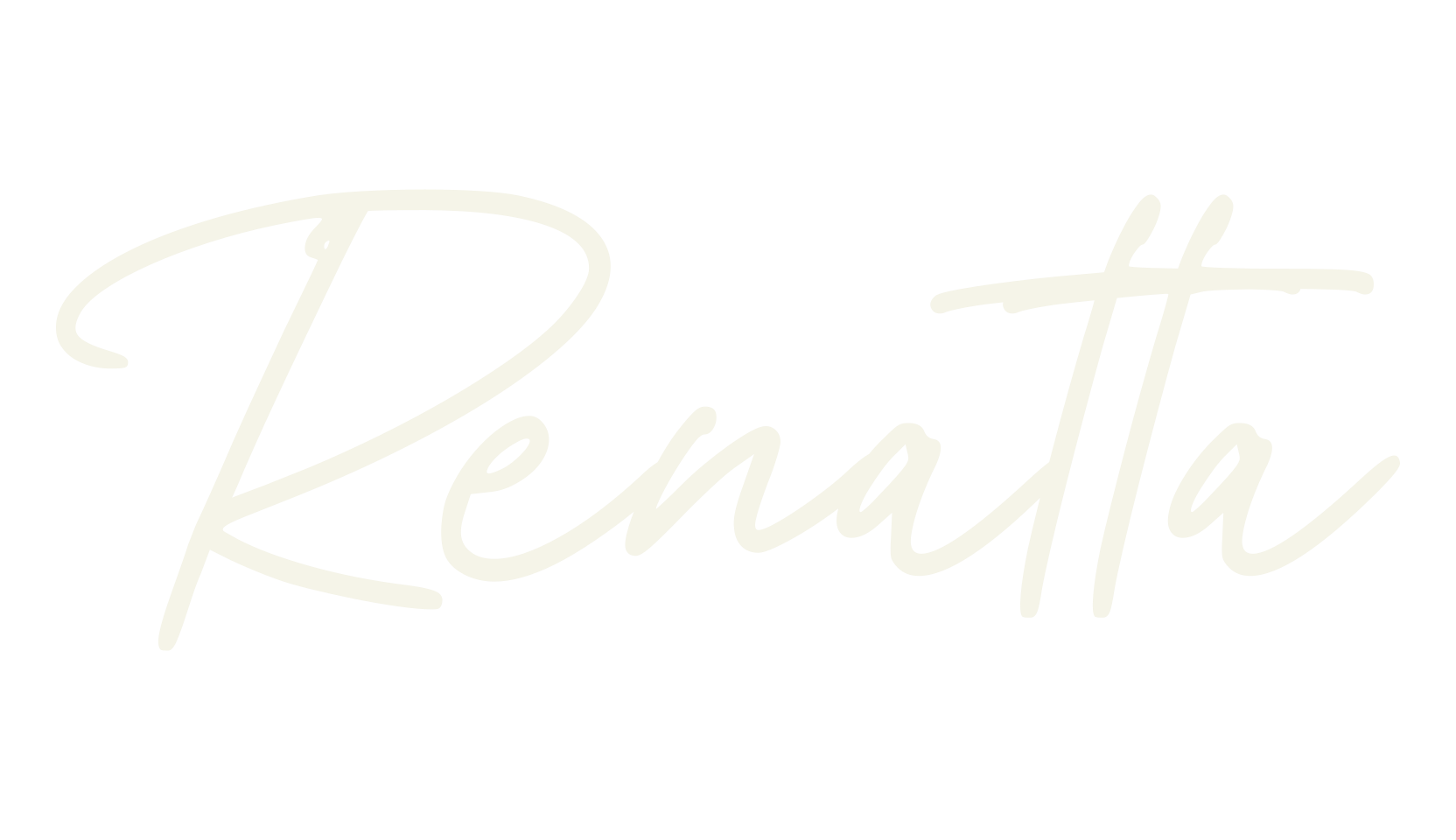 Renatta, fashion script font preview