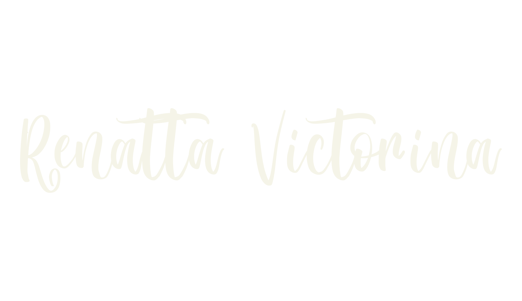 Renatta Victorina, cursive font preview