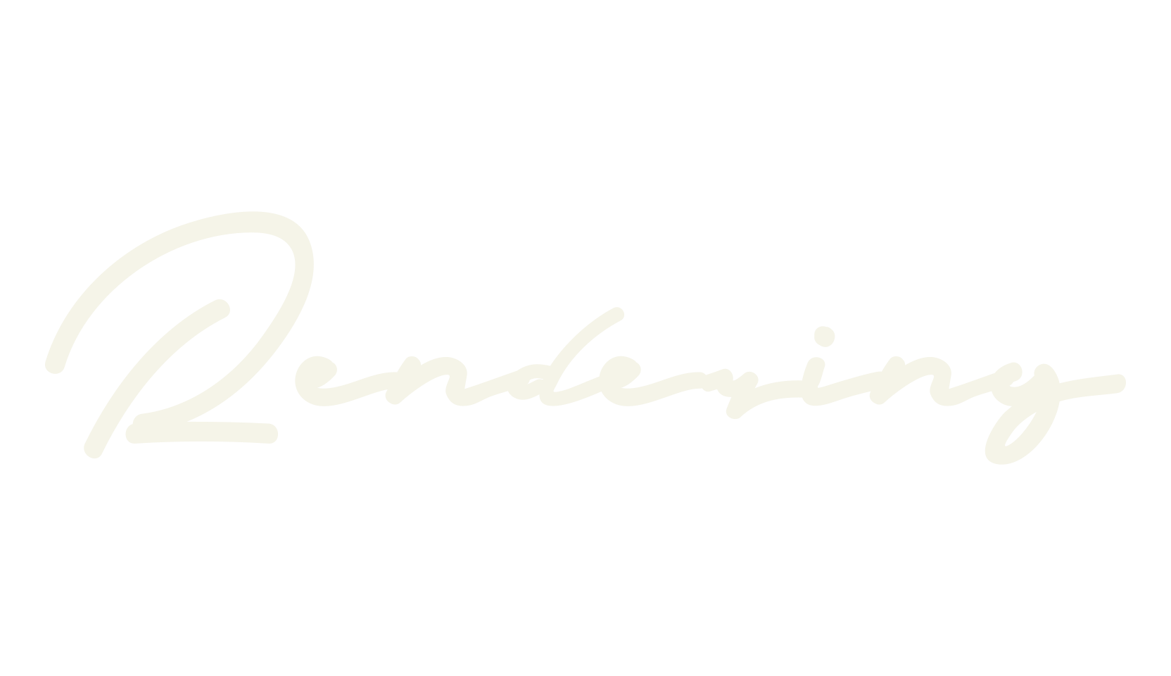 Rendering, signature font preview