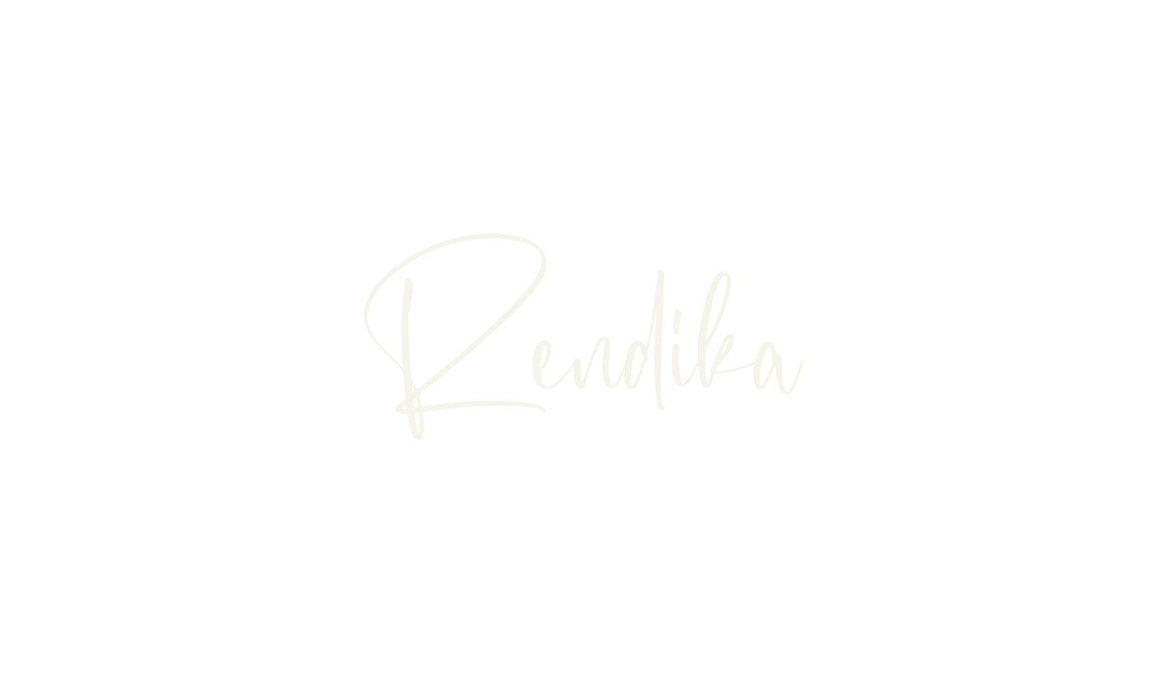 Rendika, number font preview