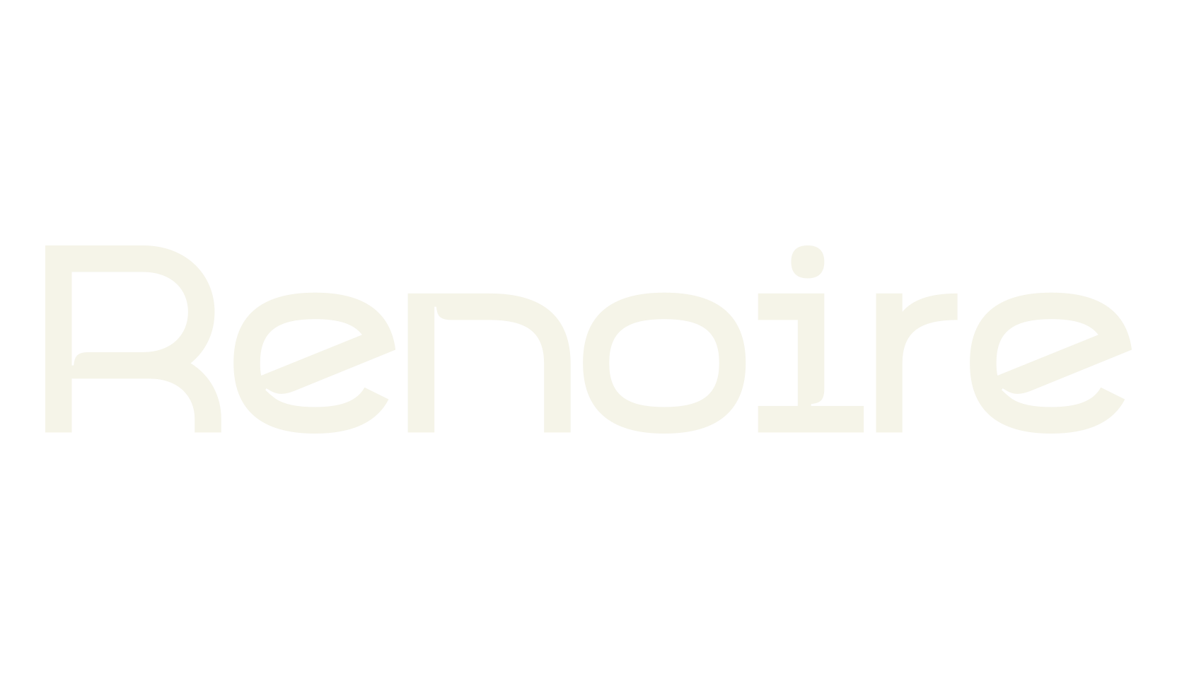 Renoire, sans serif font preview
