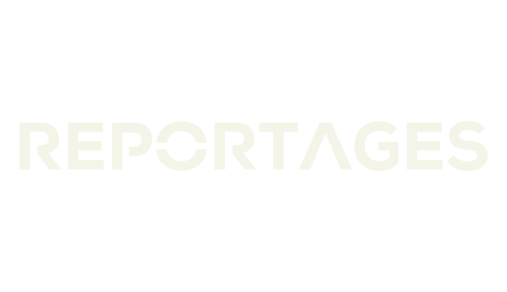 REPORTAGES, sans font preview