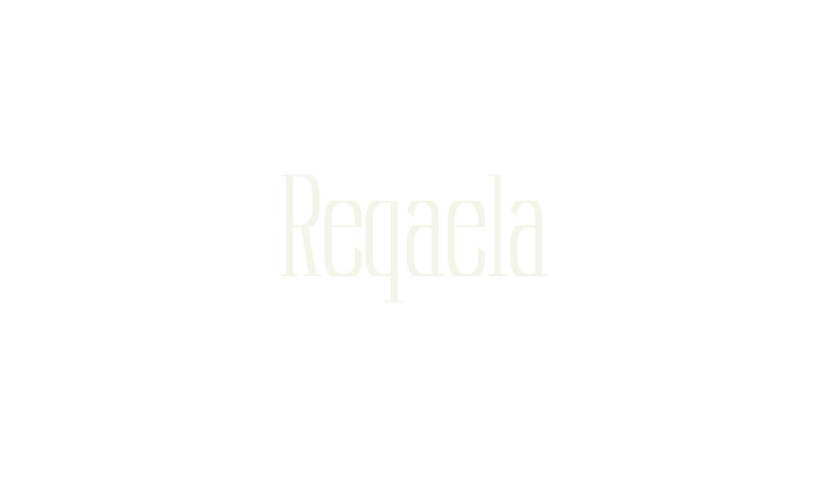 Reqaela, serif font preview