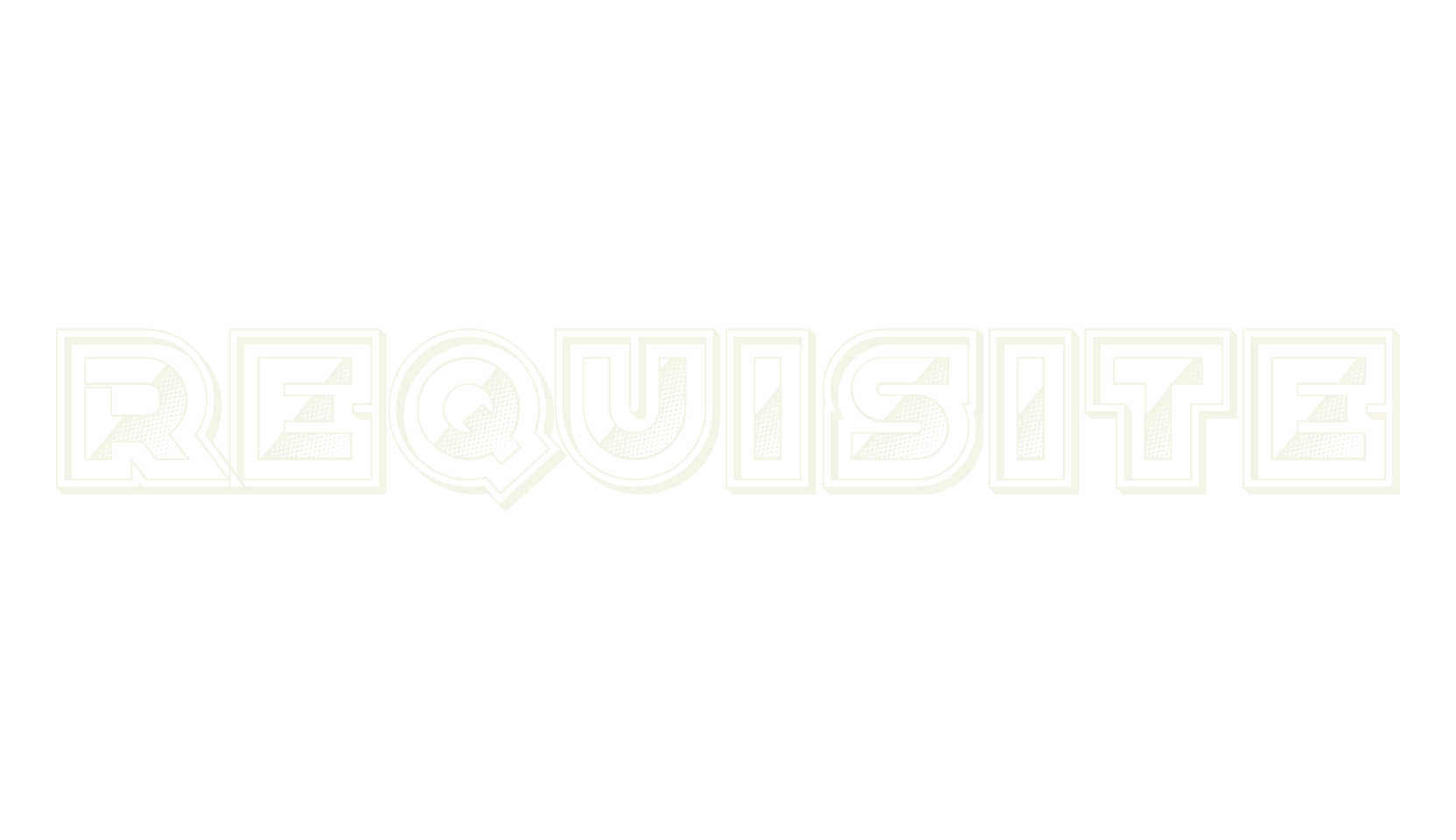 Requisite, fancy font preview