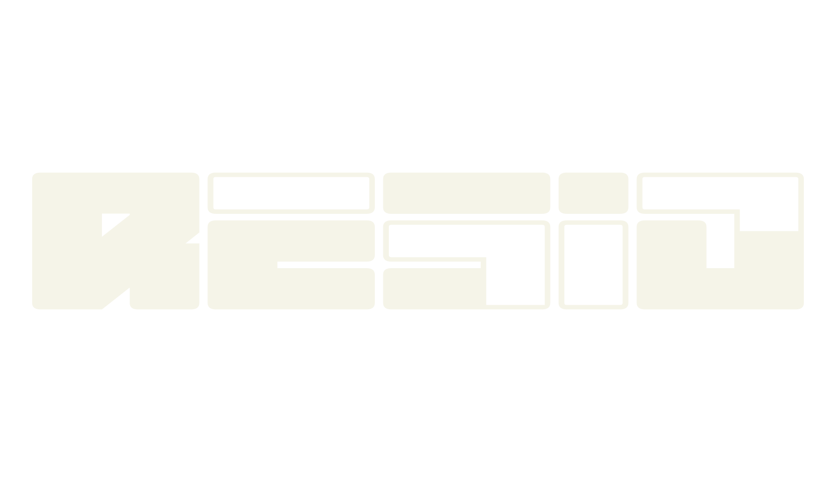 Resio, cyber font preview