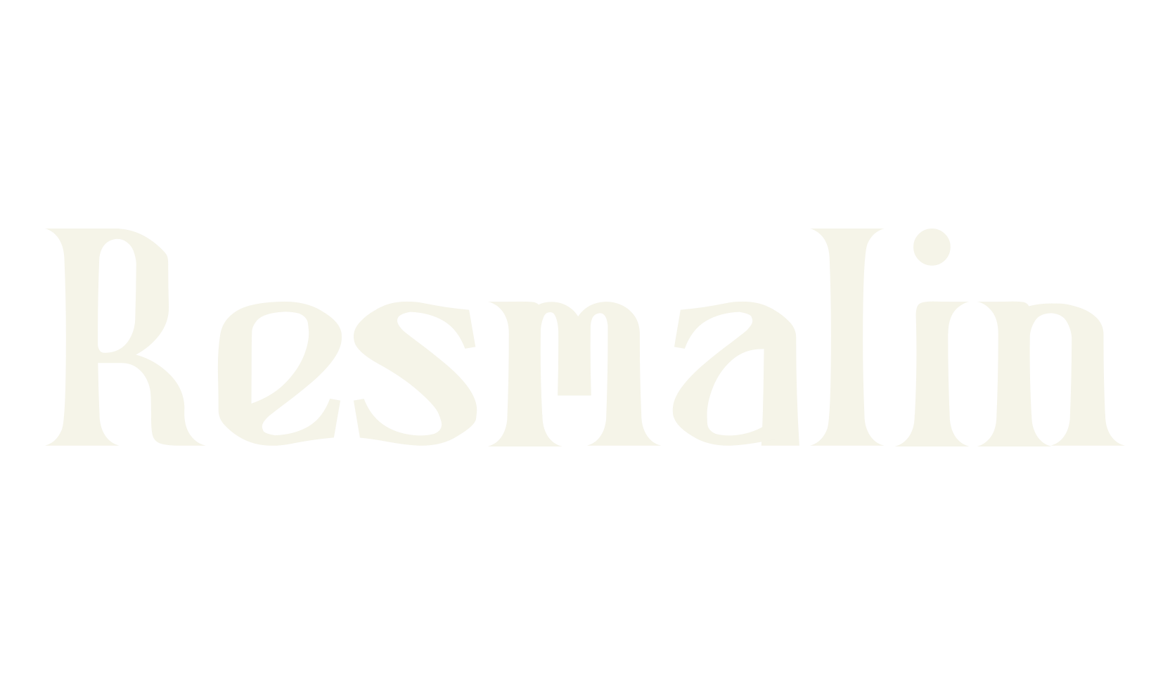 Resmalin, simple font preview