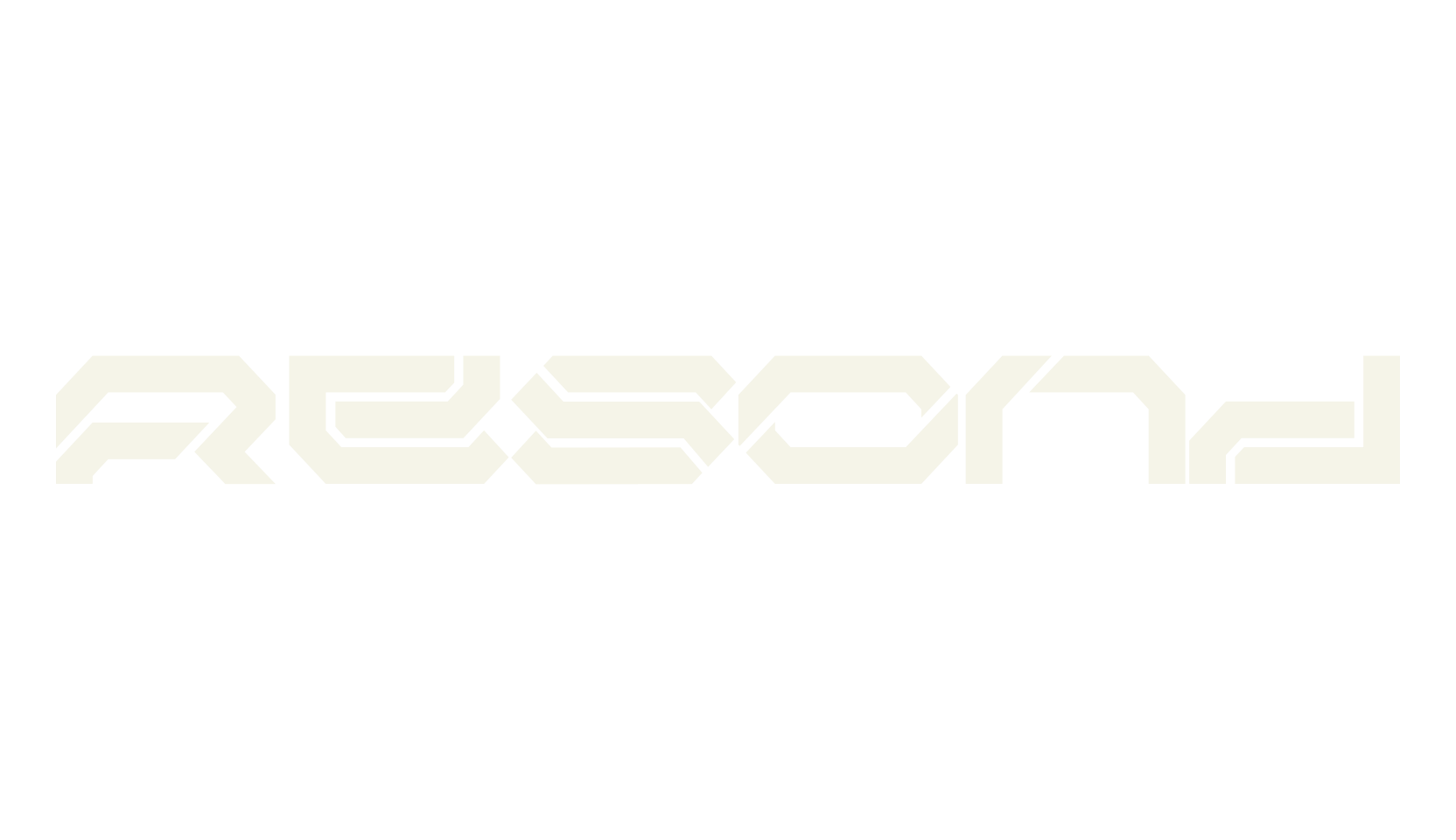Resond, mecha font preview