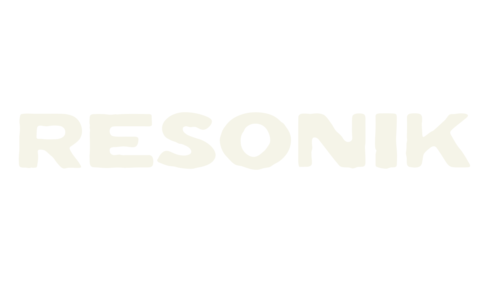 Resonik, album cover font preview