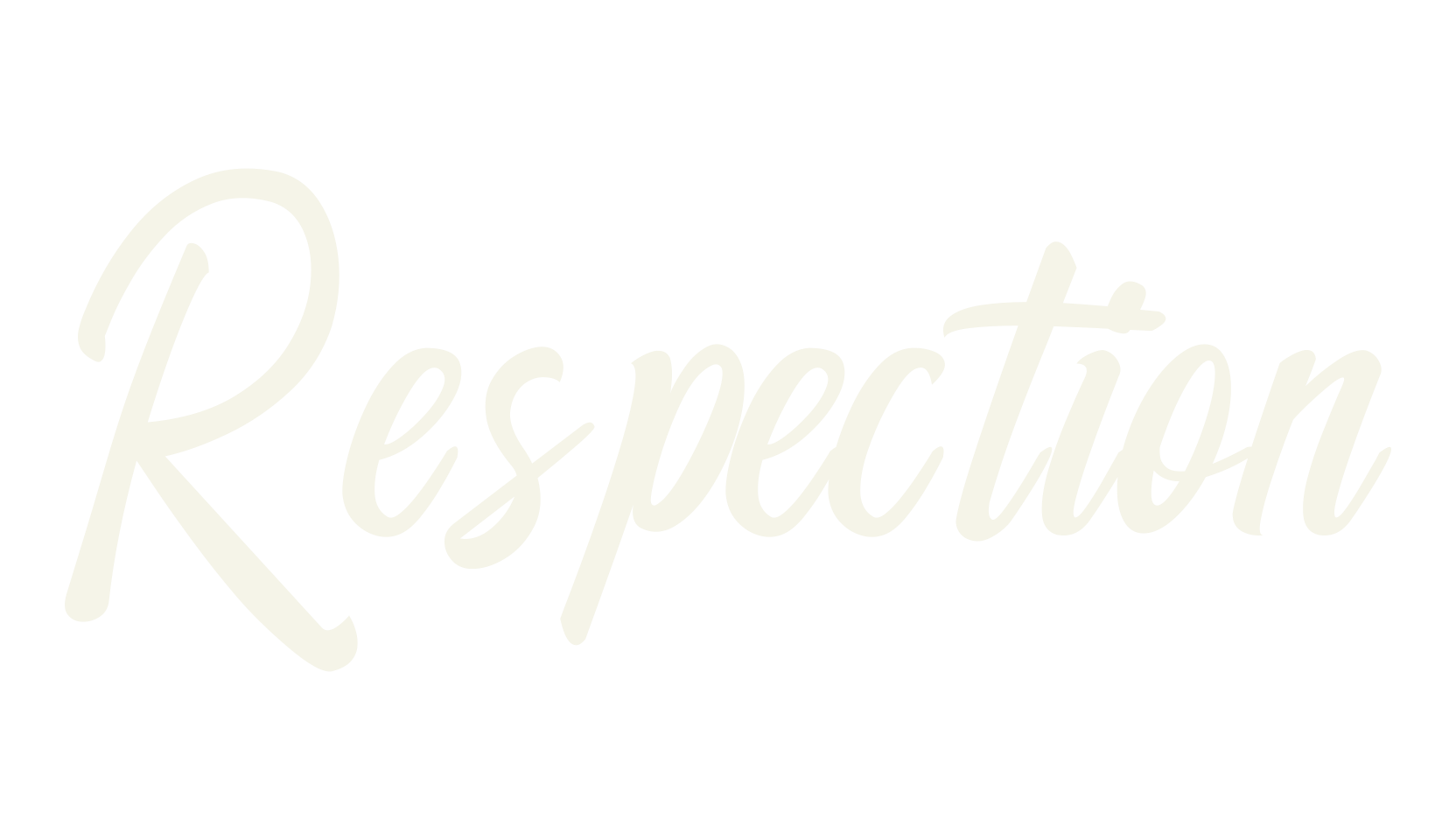 Respection, respect font preview