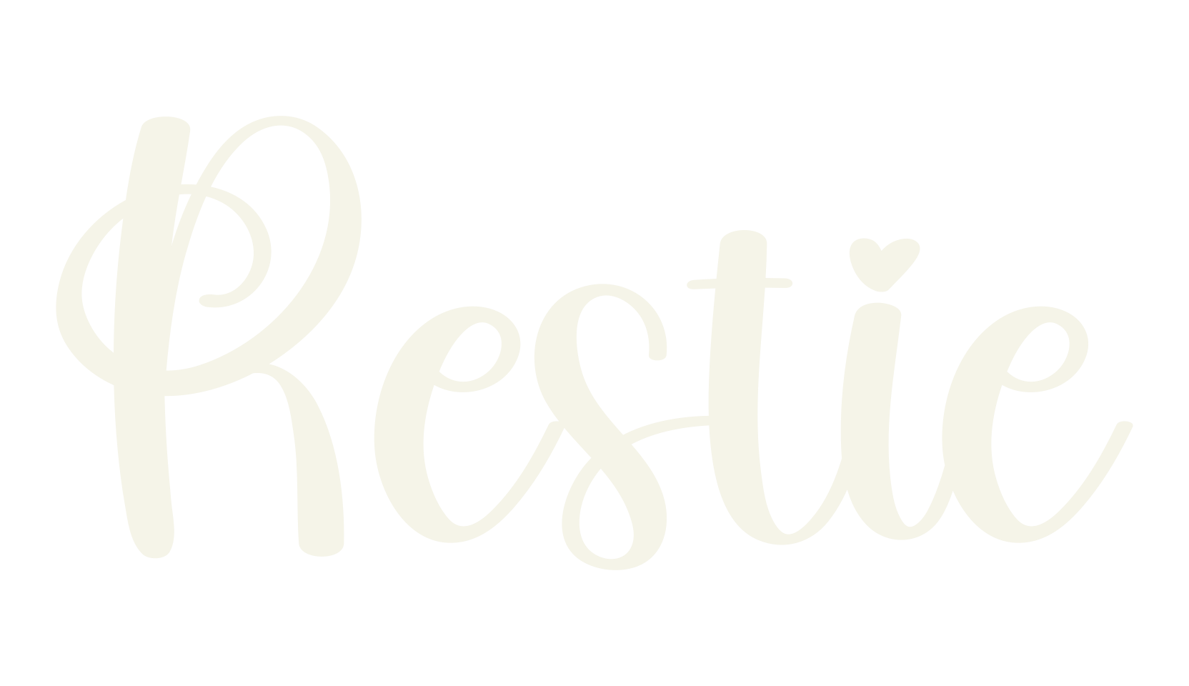 Restie, birthday font preview