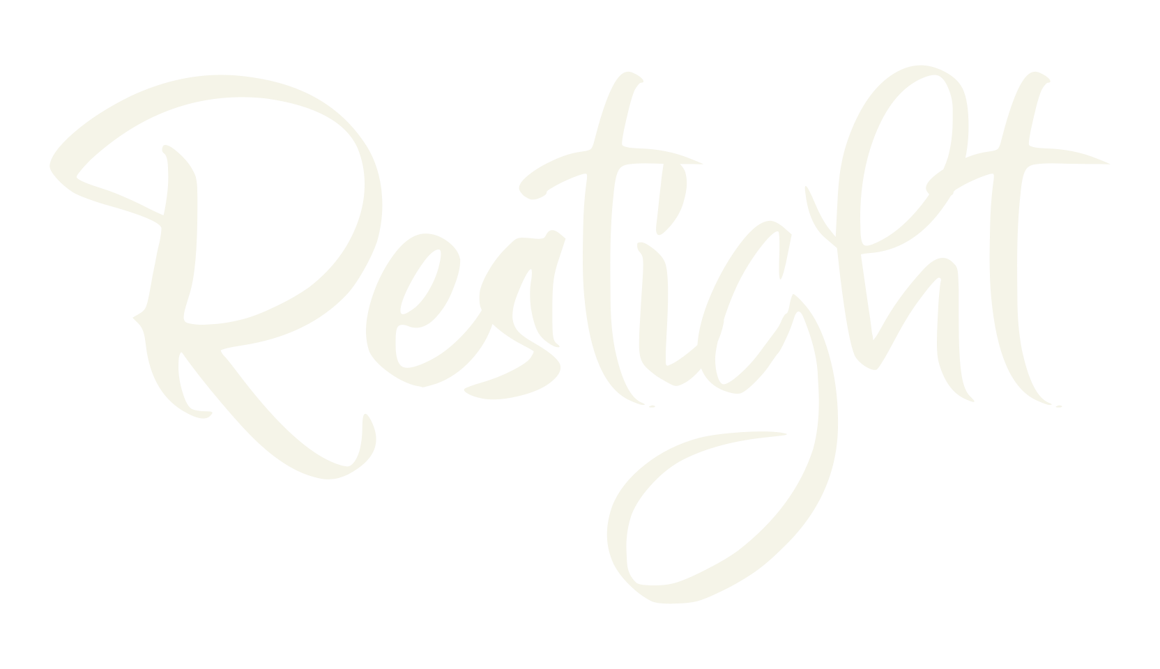 Restight, hand drawn font preview