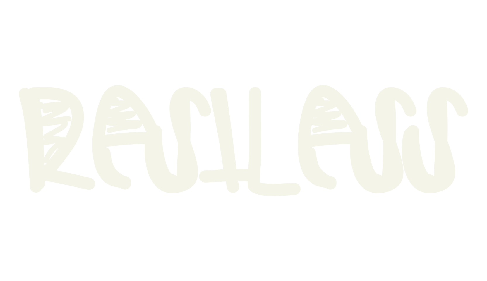 Restless, handwritten font preview
