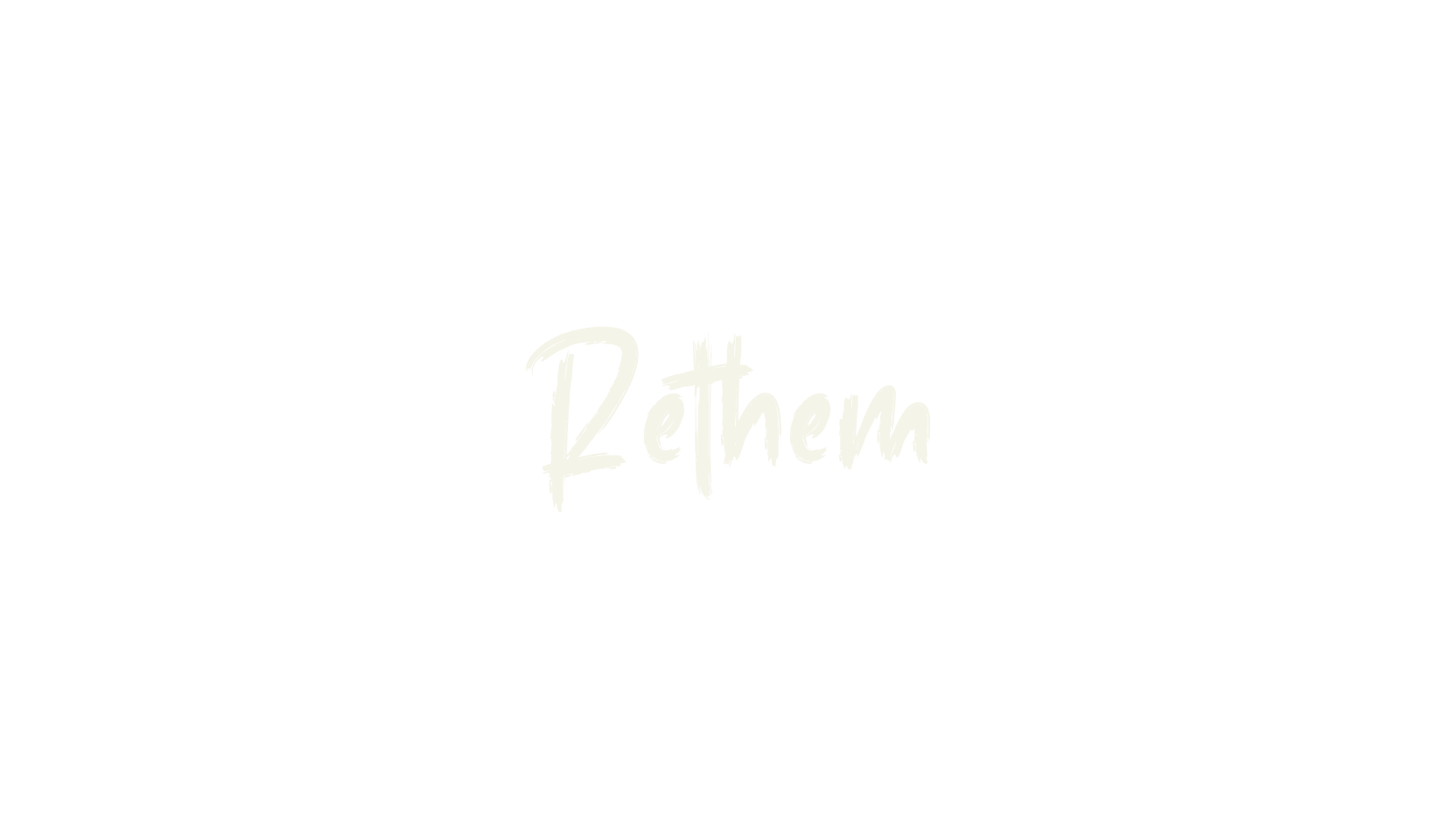 Rethem, grunge font preview