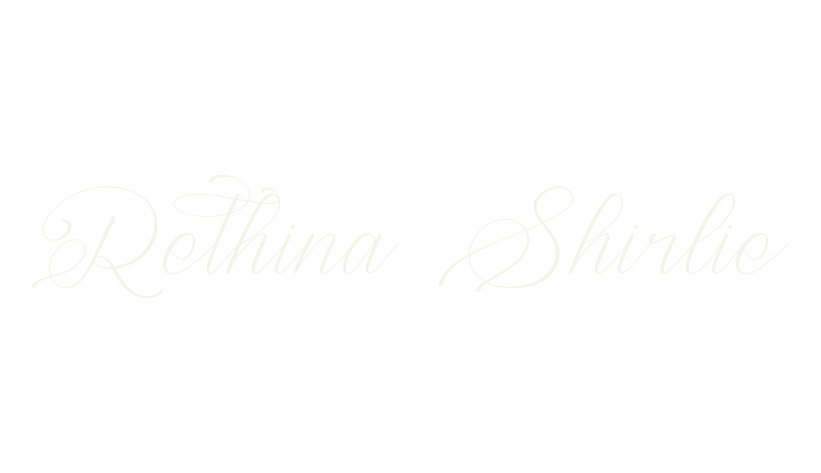 Rethina Shirlie, script font preview