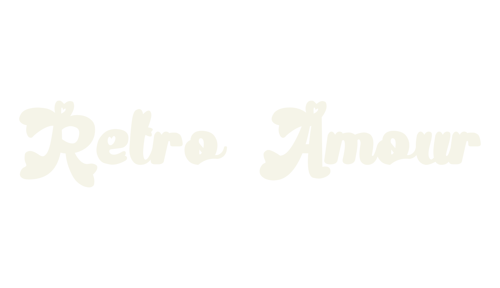 Retro Amour, display market font preview