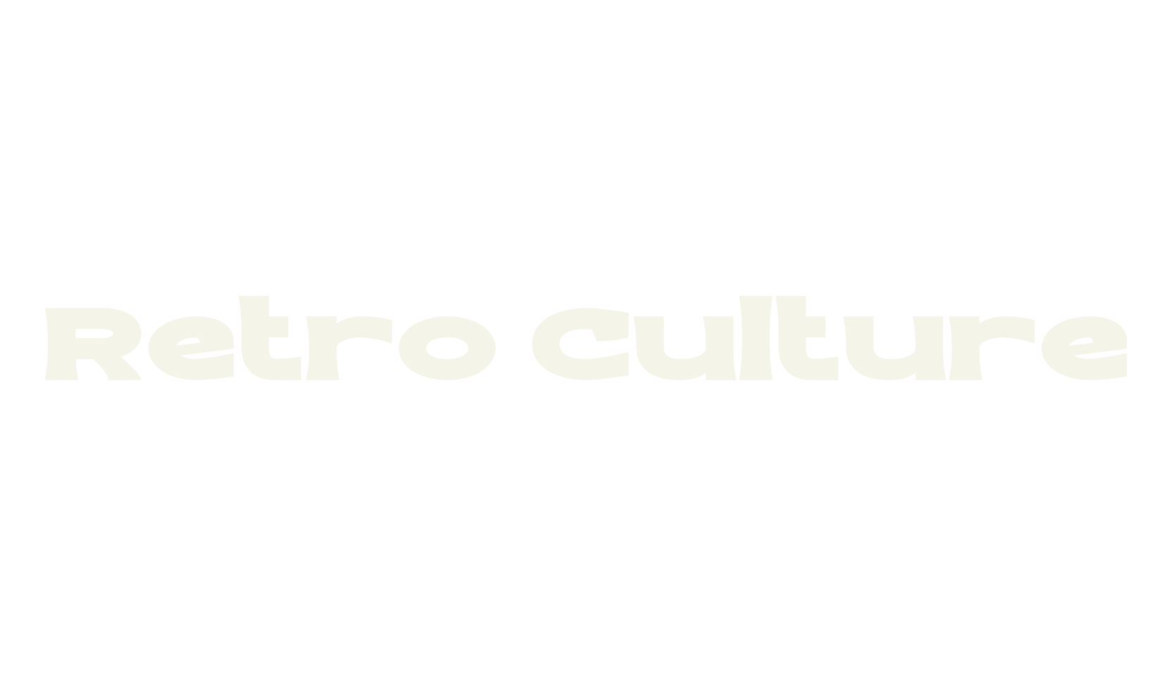 Retro Culture, album cover font preview
