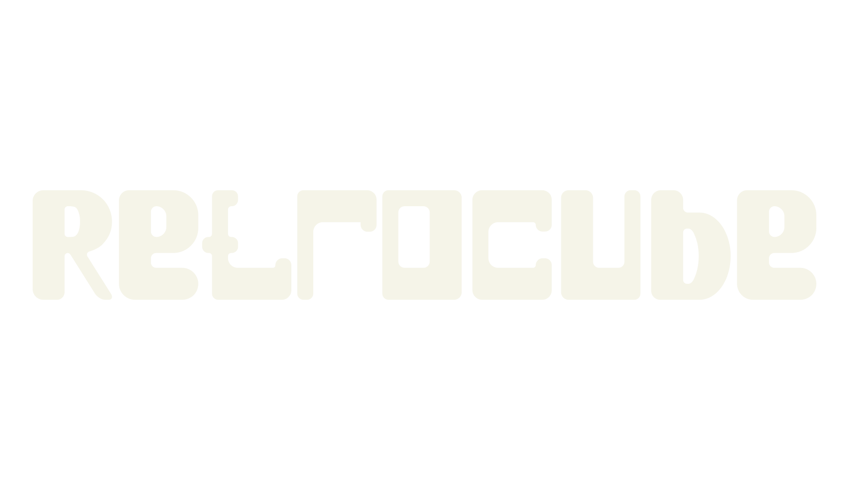 Retrocube, display market font preview