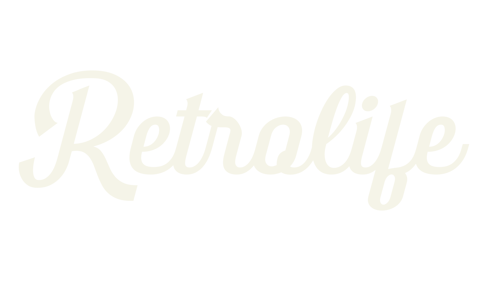 Retrolife, fashion script font preview