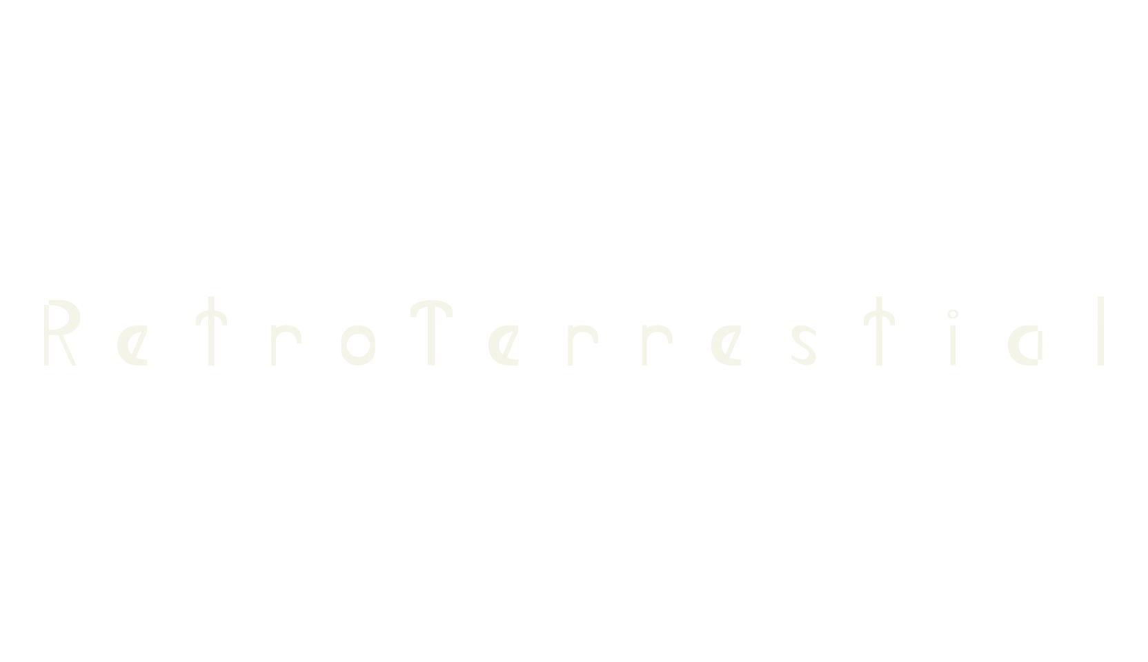 RetroTerrestial, display font preview